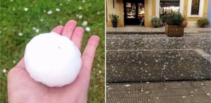 Giant Hailstones