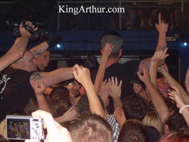 The crowd at the Electric Factory, Philadelphia, PA