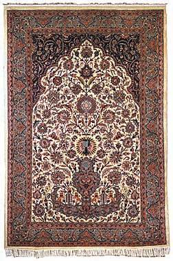 Ivory Tree of Life Carpet